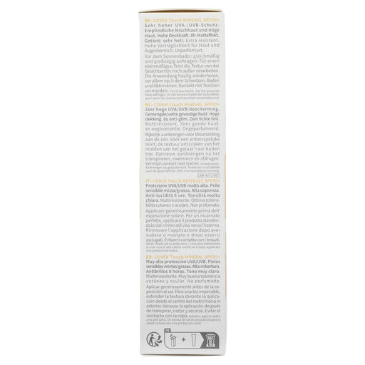 Bioderma Photoderm Cover Touch Fps 50 Muy Claro 40Ml 3701129807415