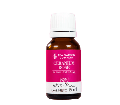 Blend Esencial Puro Geranium Rose 15Ml Tea Garden - WeCare Pharma