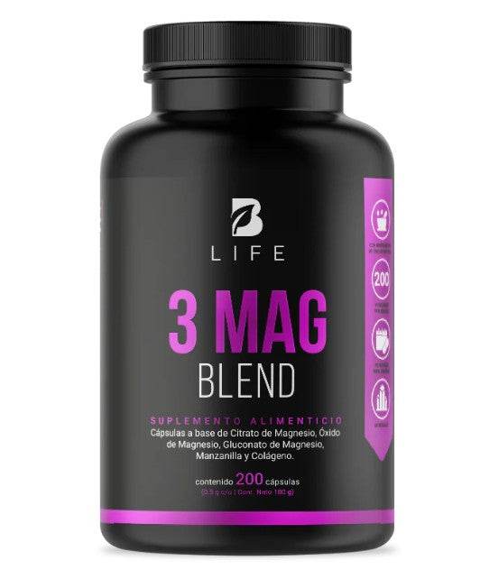 Blfe 3Magnesio (Citrato/Oxido/Gluconato) Capsulas Con 200 - WeCare Pharma