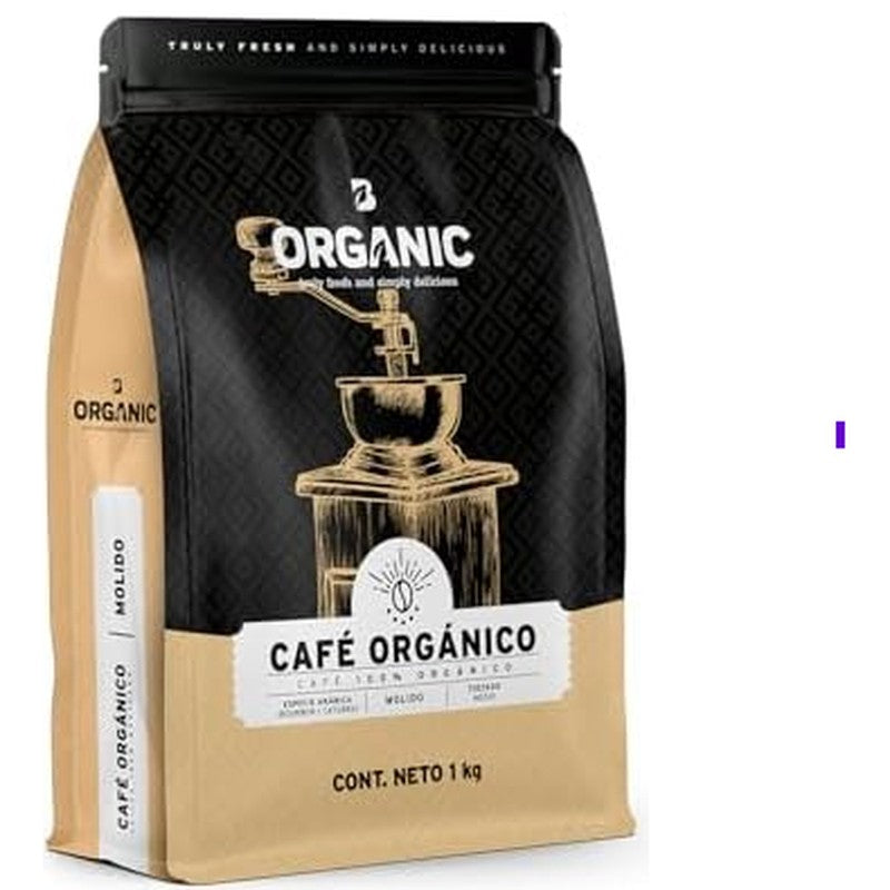 Blife Cafe En Grano Organico 1Kilo