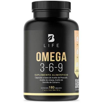 Blife Omega 3-6-9 Capsulas Con 180 - WeCare Pharma