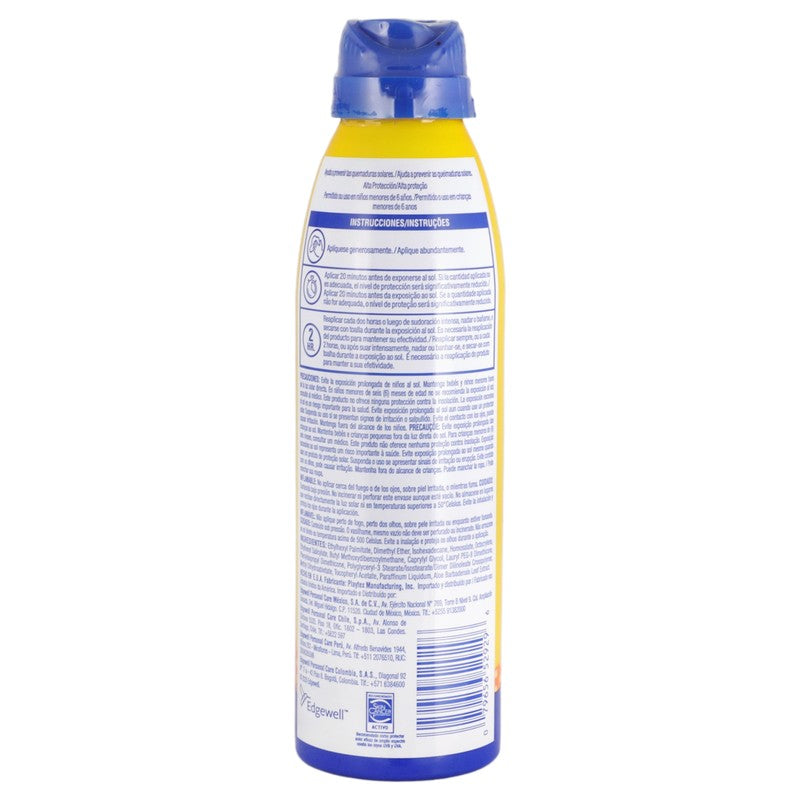 Bloqueador Banana Boat Kids Fps50 Spray 170G 079656529296 7