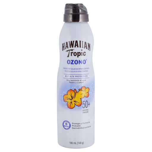 Bloqueador Hawaiian Tropic Ozono Fps 50 Spray 180Ml 75486089191 2