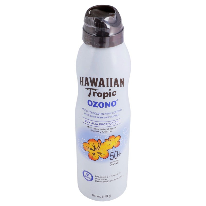 Bloqueador Hawaiian Tropic Ozono Fps 50 Spray 180Ml 75486089191 4
