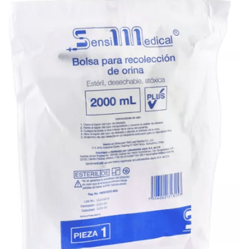 Bolsa Para Recolección De Orina Sensimedical 2L - WeCare Pharma