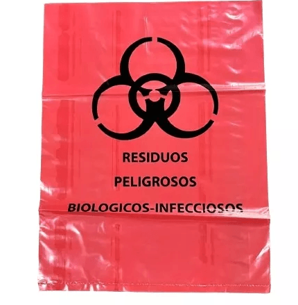 Bolsa Roja Rpbi 30X40Cm Con 1 Pieza Ambiderm - WeCare Pharma