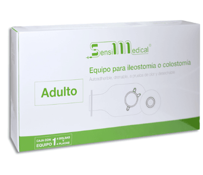 Bolsa Y Equipo Para Ileostomia/Colostomia Autoadherible Adulto Sensimedical Con 1 - WeCare Pharma