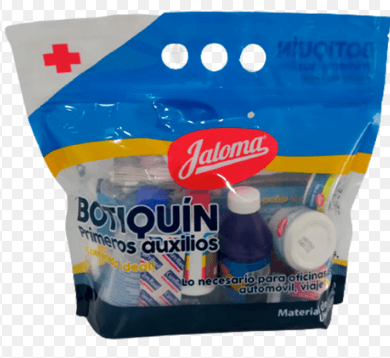 Botiquin Primeros Auxilios Jaloma Con 13 - WeCare Pharma