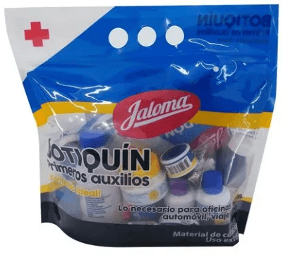 Botiquin Primeros Auxilios Jaloma Con 21 - WeCare Pharma