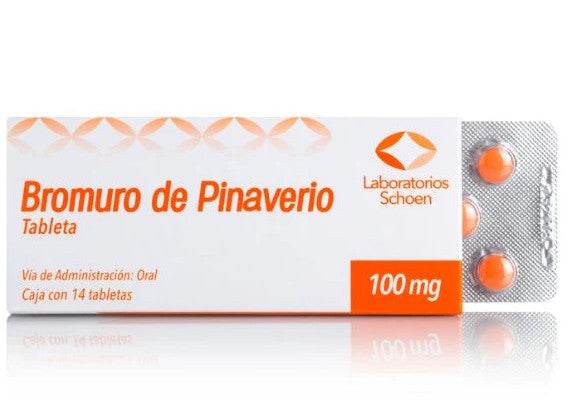 Bromuro De Pinaverio Con 14 Tabletas De 100Mg Schoen - WeCare Pharma