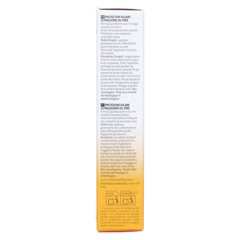 Cantabria Heliocare 360 Sensation Ultra Ligero Fps 50 50Ml 8470002147102 8