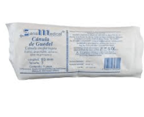 Cánula Guedel 3 80Mm Sensimedical - WeCare Pharma