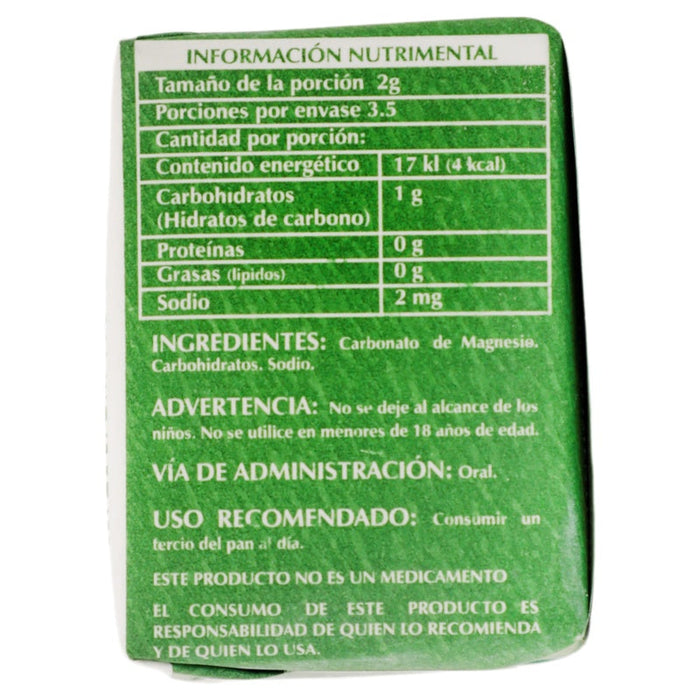 Carbonato De Magnesio Terron 7 Gramos 7501417010253 perfil 7