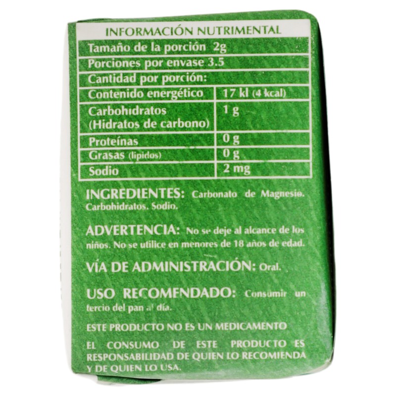Carbonato De Magnesio Terron 7 Gramos 7501417010253 7