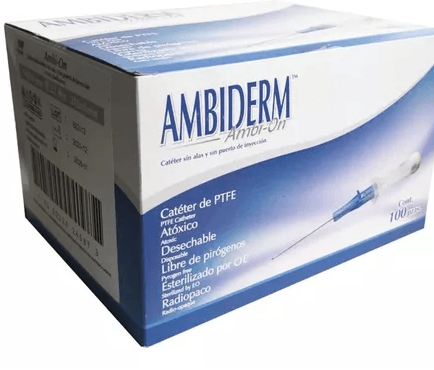 Cateter Intravenoso Ambiderm 16Gx46Mm Con 100 - WeCare Pharma