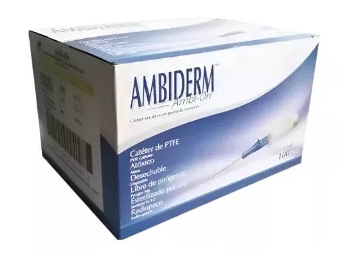 Cateter Intravenoso Ambiderm 22Gx25Mm Con 100 - WeCare Pharma