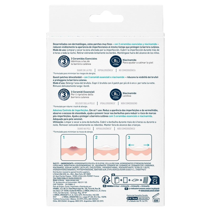 Cerave Blemish Parches Control Imperfecciones Con 22 3337875927871 3