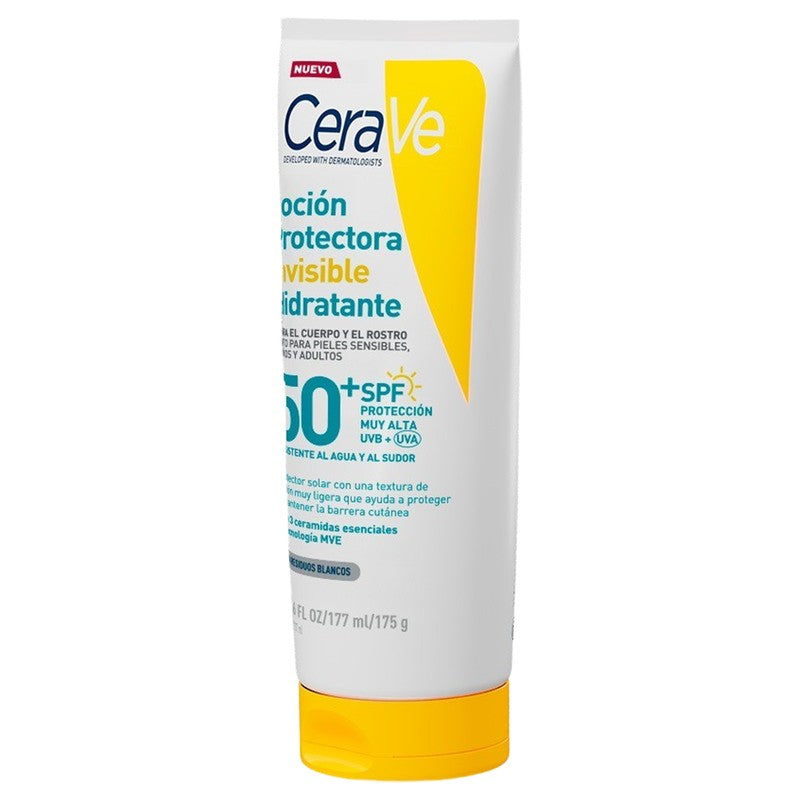 Cerave Loción Protección Solar Invisible Hidratante 50Fps 177Ml. 3337875945738