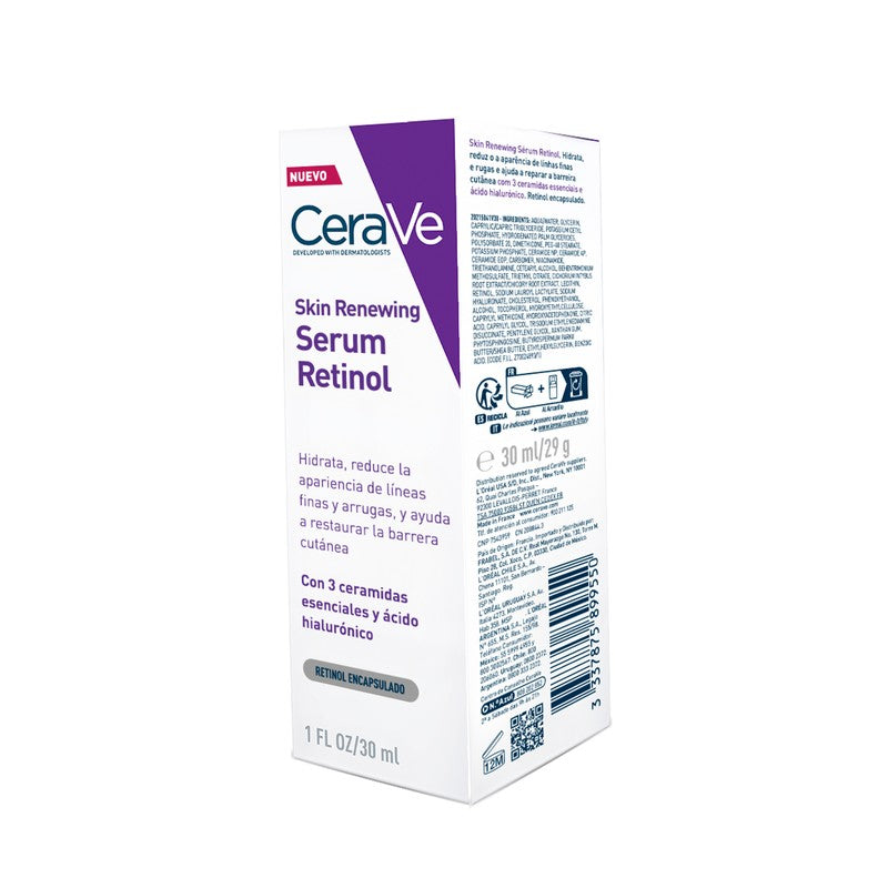 Cerave Skin Renewing Serum Retinol 30 Mililitros 3337875899550 3