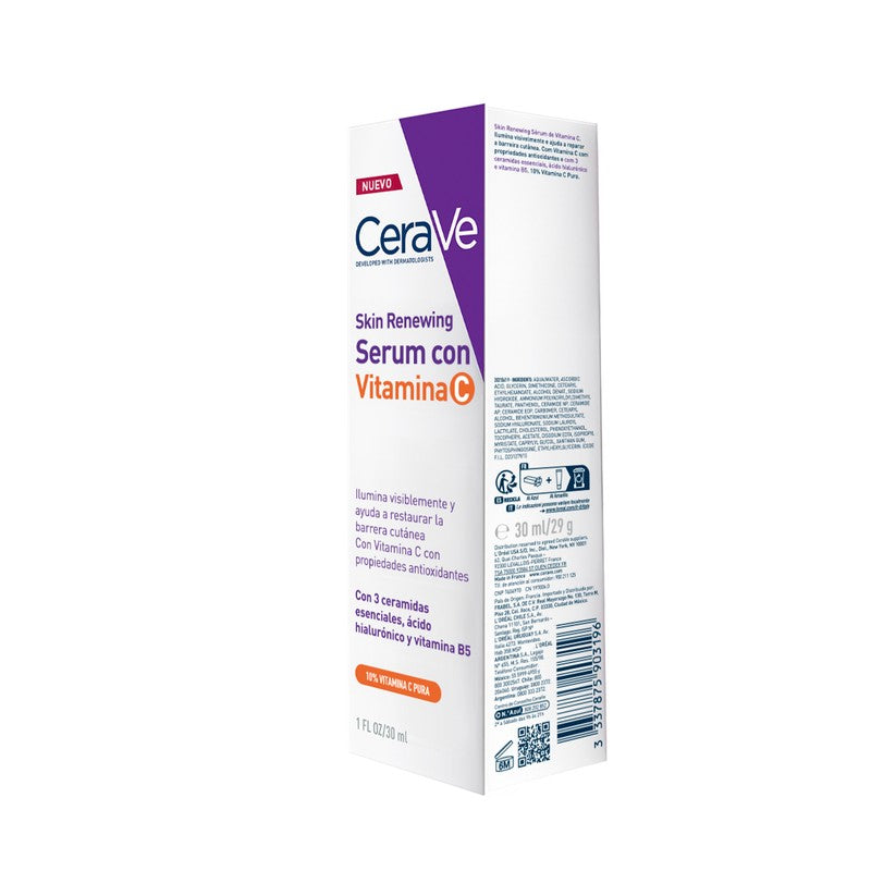 Cerave Skin Renewing Serum Vitamina C Pura 30Ml 3337875903196 3