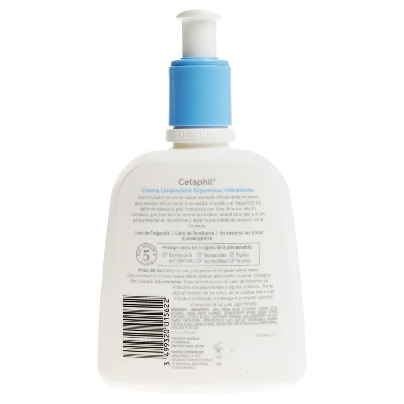Cetaphil Crema Limpiadora Espumosa Hidratante 237Ml 3499320015622 7