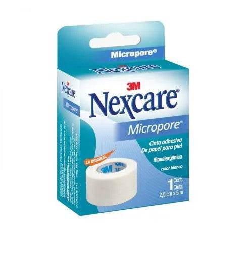 Cinta Microporosa Home Blanco Nexcare 2.5X5M - WeCare Pharma