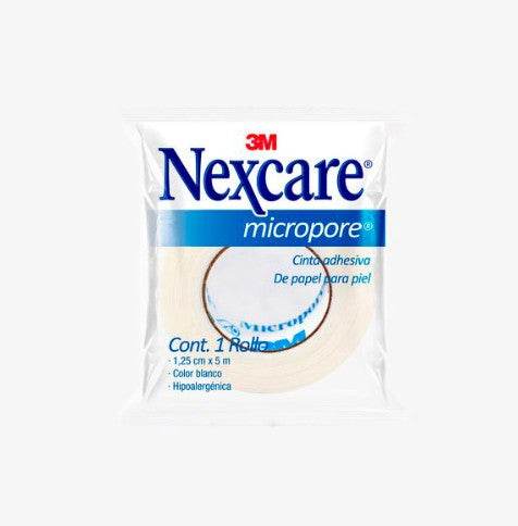 Cinta Microporosa Nexcare Blanco 1.25Cmx5M - WeCare Pharma