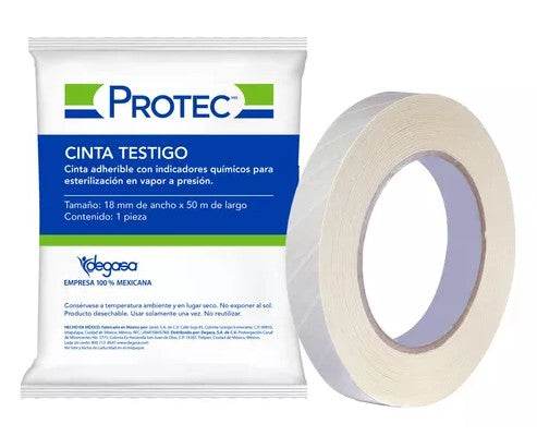Cinta Testigo Vapor Para Esterilizar - WeCare Pharma