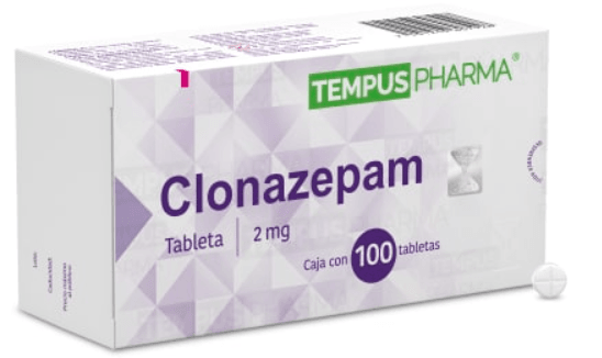 Clonazepam Tabletas 2Mg Con 100 Tempuspharma - WeCare Pharma