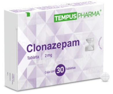 Clonazepam Tabletas 2Mg Con 30 Tempuspharma - WeCare Pharma