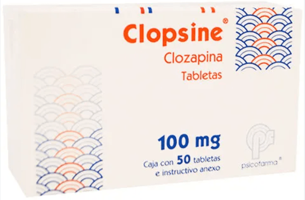 Clopsine (Clozapina) Tabletas 100Mg Con 50 - WeCare Pharma
