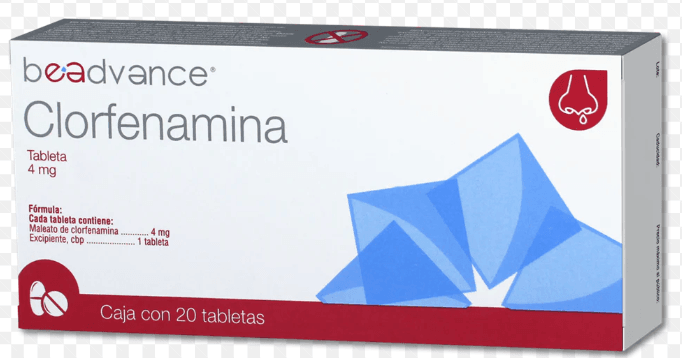 Clorfenamina Con 20 Tabletas De 4Mg Beadvance - WeCare Pharma