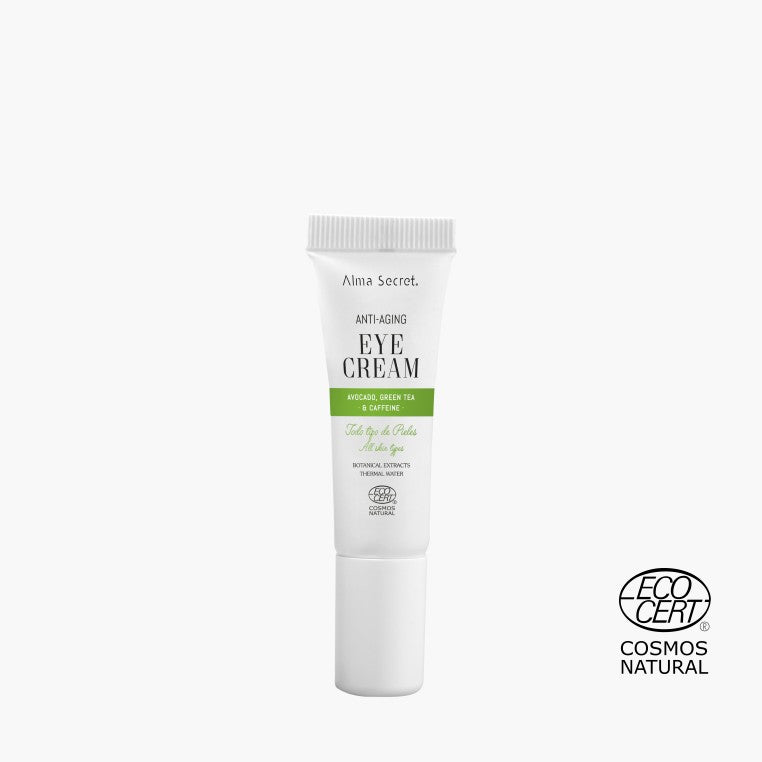 Alma Secret Contorno De Ojos Antiedad Con Aguacate, Té Verde Y Cafeina 10 Ml