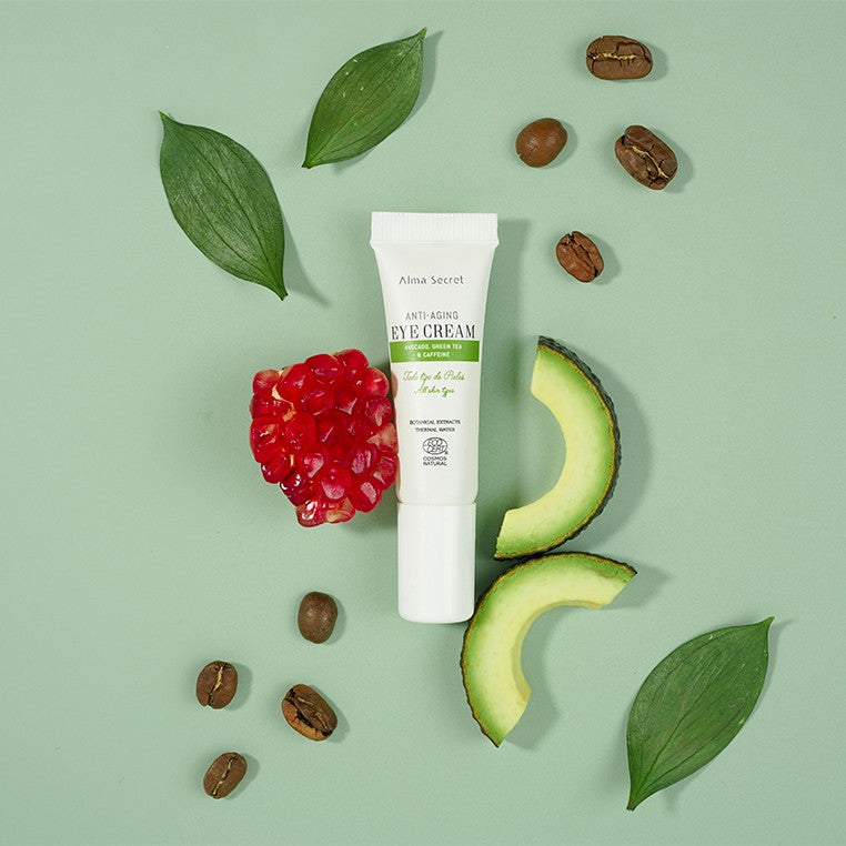 Alma Secret Contorno De Ojos Antiedad Con Aguacate, Té Verde Y Cafeina 10 Ml