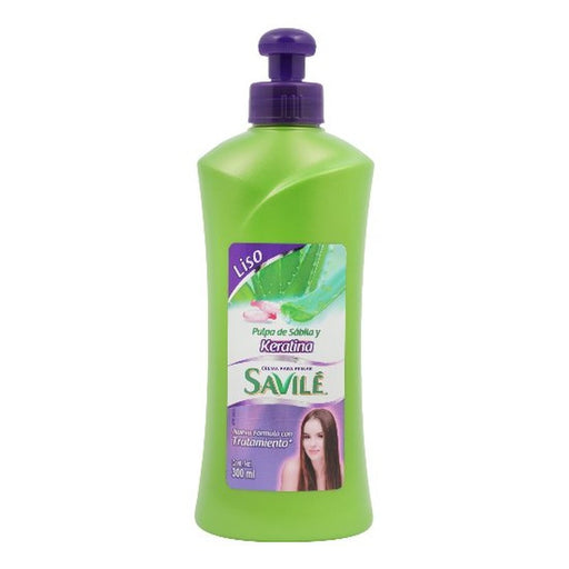 Crema Savile Para Peinar Liso Keratina 300Ml 7506192504065