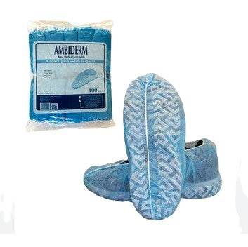 Cubre Zapato Antiderrapante Ambiderm Con 100 - WeCare Pharma