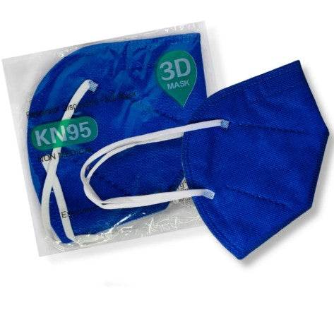 Cubrebocas Kn95 3Dmask Adulto Azul - WeCare Pharma