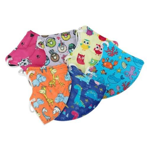 Cubrebocas Kn95 Infantil Figuras Varios Con 1 - WeCare Pharma