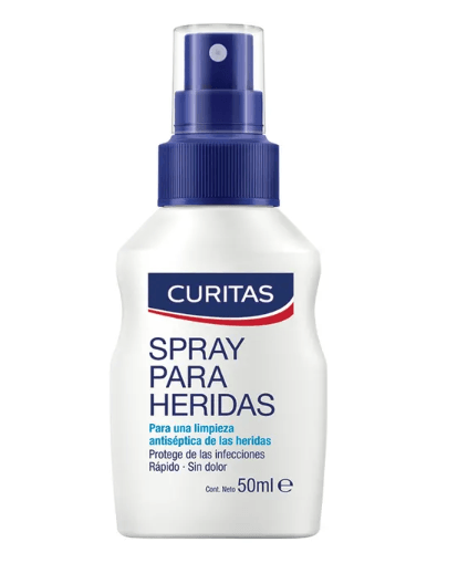 Curitas Spry Para Heridas Limpieza Antiseptica 50Ml - WeCare Pharma