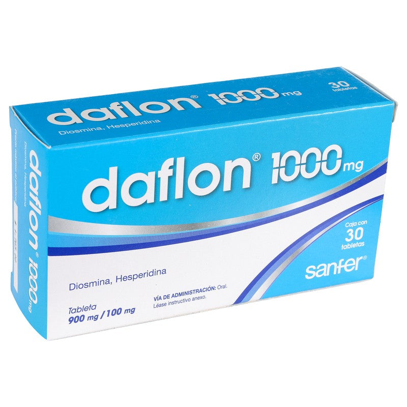 Daflon 1000  DiosminaHesperidina Tab 900Mg100Mg C30 7501070615321 2