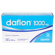 Daflon 1000  DiosminaHesperidina Tab 900Mg100Mg C30 7501070615321 3
