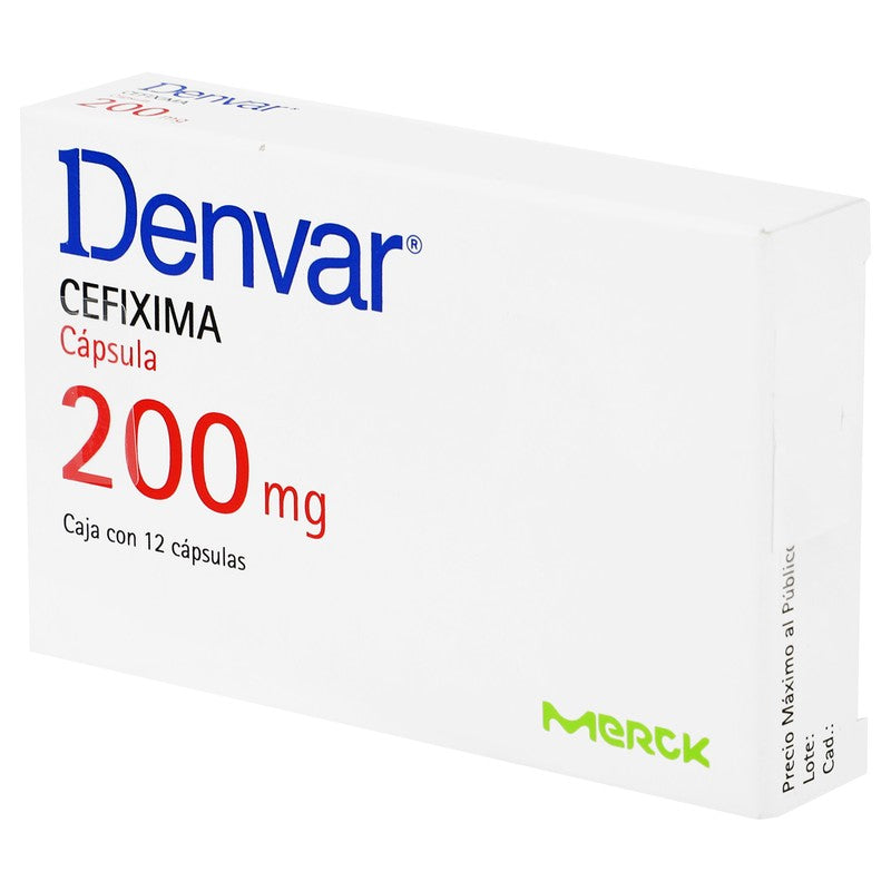 Denvar Cefixima Capsulas 200Mg Con 12 7501298216201 3