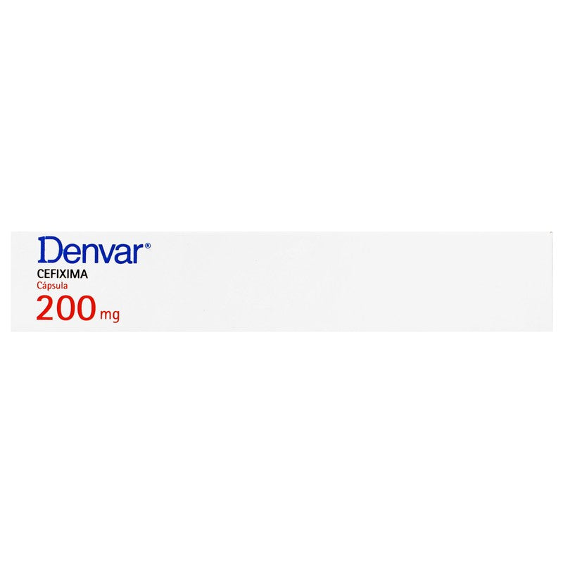 Denvar Cefixima Capsulas 200Mg Con 12 7501298216201 5