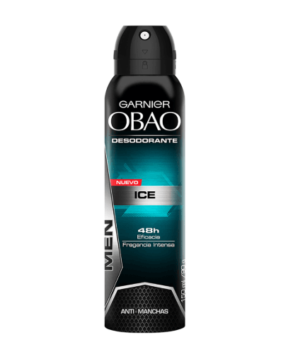 Desodorante Garnier Obao Man Ice Aerosol 150Ml - WeCare Pharma