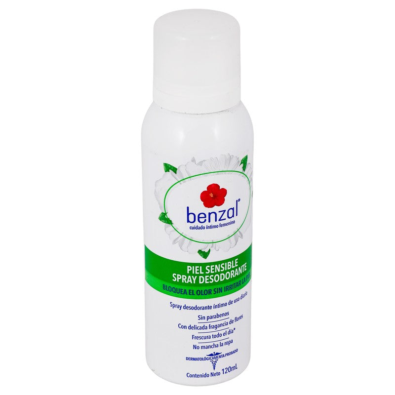 Desodorante Intmimo Benzal Piel Sensible Spray 120Ml 7501080160781 2