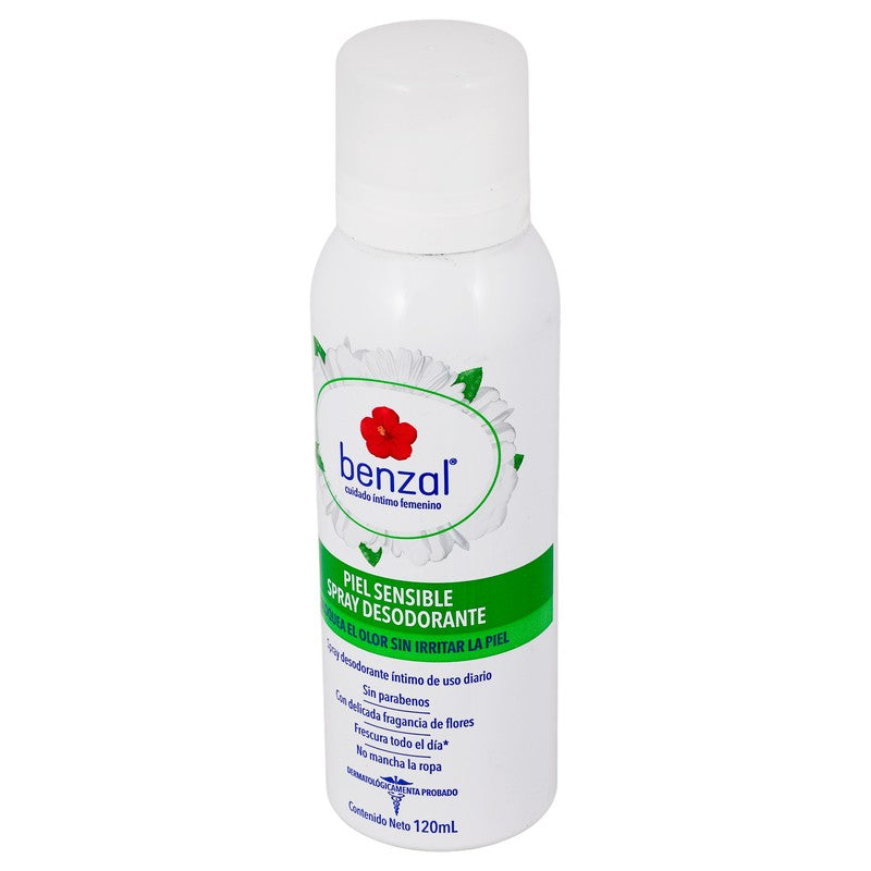 Desodorante Intmimo Benzal Piel Sensible Spray 120Ml 7501080160781 3