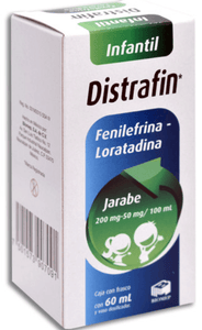 Distrafin (Fenilefrina/Loratadina) Jbe 200/50Mg 60Ml — WeCare Pharma
