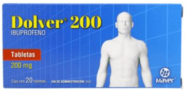 Dolver (Ibuprofeno) Tabletas 200Mg Con 30 - WeCare Pharma