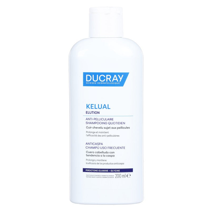 Ducray Kelual Elution Shampoo Reequilibrante Anticaspa 200Ml 3282770390049
