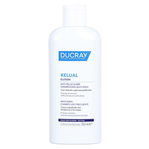 Ducray Kelual Elution Shampoo Reequilibrante Anticaspa 200Ml 3282770390049